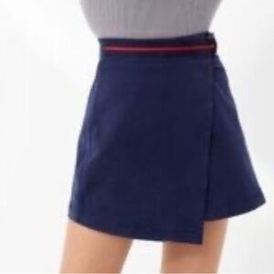 Urban Outfitters Navy Blue with Buckle Skirt